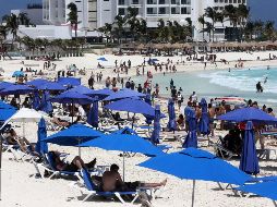 México tuvo 31.9 millones de turistas internacionales durante 2021, un 31.3 % más que en 2020. EFE / ARCHIVO