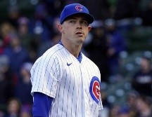 Thompson golpeó a McCutchen en la octava entrada en la victoria de Chicago 9-0 en Wrigley Field el sábado. AFP/ARCHIVO