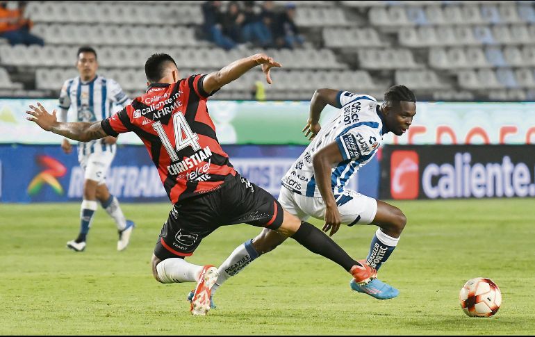 Empate. Pachuca y Xolos empataron en la cancha de los tuzos. Imago7