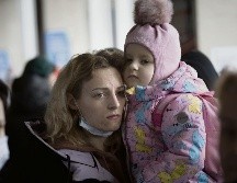 Miles de familias ucranianas han sido separadas por la guerra. AP/E. Morenatti