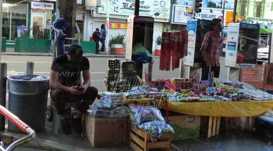 Fue agredido un vendedor ambulante por un inspector y por policías en Querétaro. ESPECIAL