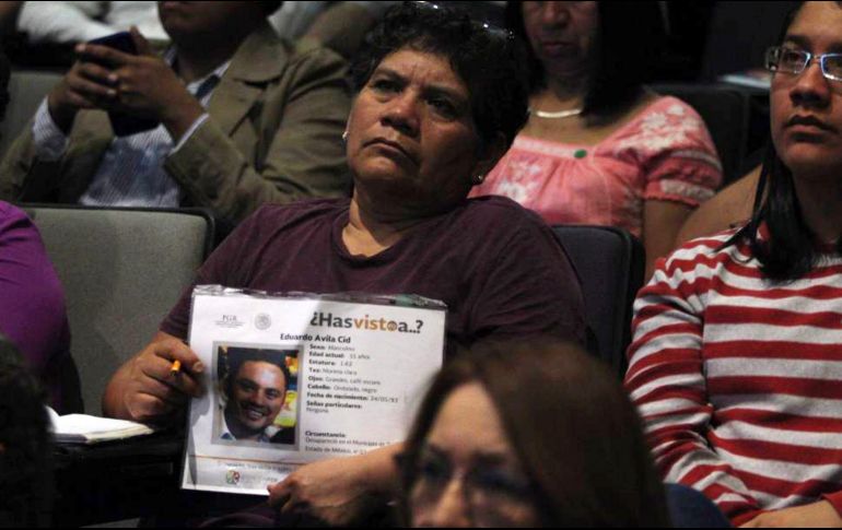 Según el Registro Nacional de Personas Desaparecidas y No Localizada, México acumula 98 mil 945 personas desaparecidas. EFE / ARCHIVO