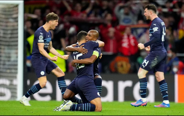 Manchester City supo sufrir para meterse a las Semifinales. AP/M. Fernández