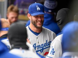 El serpentinero de Los Ángeles había lanzado durante siete entradas en las que no le habían conectado ni hit ni carrera.  AP/C. Lassig