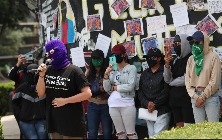 Pidieron la creación de un protocolo de respuesta ante protestas, justicia para el caso de Irene, atención médica inmediata y garantía de no repetición. EFE / S. Gutiérrez