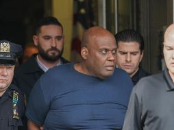 Frank James está acusado de disparar 33 veces contra los pasajeros del metro de Nueva York. AFP/B. Smith
