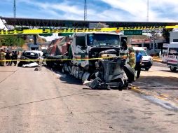 El accidente ocurrió en la caseta de cobro a Santa María del Oro en la autopista Guadalajara a Tepic. ESPEICAL