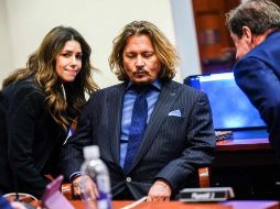 Los testigos de este jueves coinciden en que Johnny Depp se mostraba más calmado que su exesposa. AFP/S. Thew