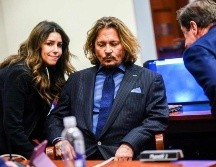 Los testigos de este jueves coinciden en que Johnny Depp se mostraba más calmado que su exesposa. AFP/S. Thew