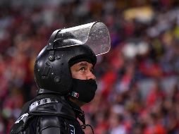 Algunos aficionados no supieron sobrellevar el marcador adverso. IMAGO7/L. Barba