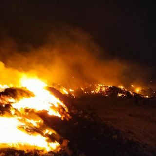 Seguridad en Jalisco: Apagan incendio en tiradero de Zapopan
