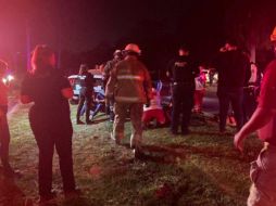 El accidente ocurriósobre la avenida Fluvial Vallarta y Jesús Rodríguez Barba en Puerto Vallarta. ESPECIAL / PC Jalisco