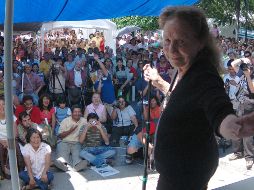 El presidente de la Junta de Coordinación Política del Senado, Ricardo Monreal, lamento profundamente la partida de doña Rosario Ibarra de Piedra. SUN / ARCHIVO