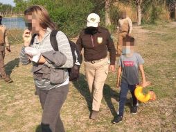 Entre el grupo de menores de edad, 14 mil 105 estaban acompañados de un adulto o tutor y tres mil 544 viajaban solos. TWITTER/@INAMI_mx