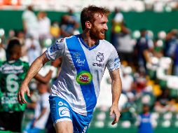 Fernando Aristeguieta marcó el único tanto al minuto 42, que le dio el triunfo al Puebla. IMAGO7