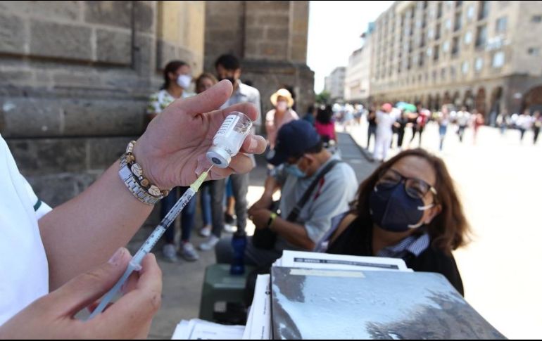 En México, 85 millones 707 mil 634 personas han sido vacunadas contra el COVID. EL INFORMADOR/A. Camacho