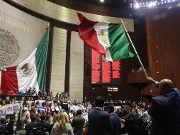 En estos momentos, Morena y sus aliados cuentan con 277 votos. EFE/Cámara de Diputados