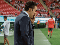 Marcelo Michel. El ahora ex entrenador del Guadalajara posee uno de los porcentajes de efectividad más bajos de la Era Vergara. Imago7