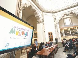 Presentación del programa. Guadalajara es la primera ciudad en México que obtiene la distinción de Capital Mundial del Libro por parte de la UNESCO. Cortesía