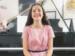 María Hanneman. La joven pianista es uno de los talentos que con mayor fuerza ha representado a México en el extranjero. Cortesía