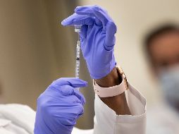 Este módulo se suma a los 53 puntos de vacunación instalados por el IMSS para incrementar la capacidad de inmunización contra el COVID. EFE / ARCHIVO