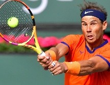 Nadal había anunciado el 22 de marzo que sería baja entre cuatro y seis semanas debido a una “fisura en una costilla”. AFP/F. Brown