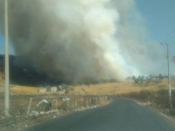 Los incendios fueron atendidos por elementos de Protección Civil y de la Secretaría de Medio Ambiente y Desarrollo Territorial (Semadet). CORTESÍA / Protección Civil de Zapopan