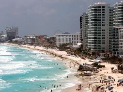 Las playas del Caribe mexicano son las favoritas de los turistas norteamericanos que visitan el país. EFE/A. Cupul