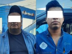 Elementos de la Policía de Guadalajara detuvo a los dos sujetos, identificados como Sergio 