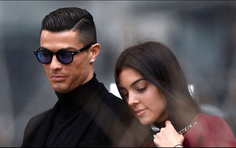 Ronaldo y Georgina son pareja desde el año 2017. AFP / ARCHIVO