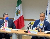 El convenio fue firmado por el presidente de la Coparmex, el ingeniero Carlos Villaseñor Franco (izq), y el doctor Guillermo Raúl Zepeda Lecuona (der), director general del IJA. TWITTER / @IJA_Jalisco