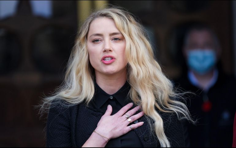 Actualmente, Amber Heard enfrenta una demanda de su ex esposo Johnny Depp. EFE / ARCHIVO