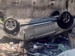 En el auto BMW viajaba una familia de cuatro. ESPECIAL