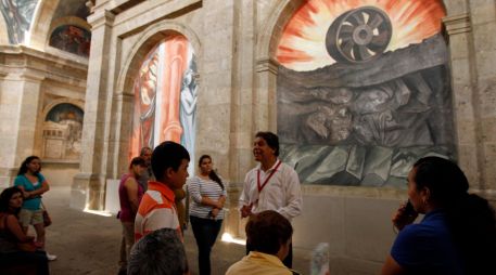 La sala de muralismo multisensorial forma parte del programa de inclusión del museo. EL INFORMADOR/ARCHIVO