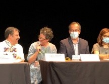 Lourdes González Pérez, titular de la SC, presentó “Incendia” y el premio “Gerardo Mancebo del Castillo”. CORTESÍA / Secretaría de Cultura