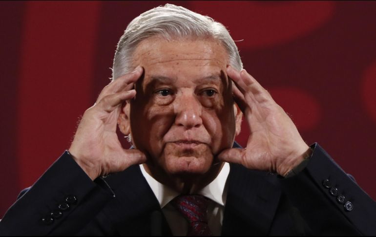 El Presidente López Obrador señala que el 