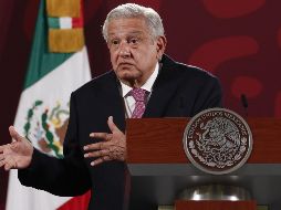 López Obrador asegura que con esta reforma a la Ley Minera ningún país extranjero y ninguna corporación foránea podrá apropiarse de lo que es del pueblo de México. EFE / J. Méndez