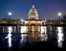 Fuera del raro episodio, las actividades en el Capitolio transcurrieron con normalidad tras levantarse la alerta. AFP/S. Reynolds
