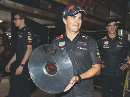 Pérez dice que el podio en Melbourne es apenas el comienzo de una serie de grandes resultados. ESPECIAL/Red Bull Content Pool