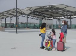 A un mes de su inauguración, el Aeropuerto Internacional Felipe Ángeles (AIFA) sigue con 12 vuelos diarios. Los visitantes llegan a cuentagotas. SUN / ARCHIVO