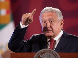 López Obrador cuestionó los reportes y las críticas de sus opositores, quienes acusaron al Gobierno de México de cerrar de forma repentina el grupo de cooperación. EFE / I. Esquivel