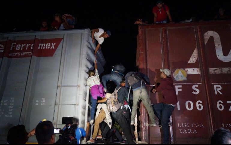 El INM informa que desde el 1 de enero y hasta el 13 de abril de este año interceptó a 115 mil 379 migrantes. EFE / ARCHIVO