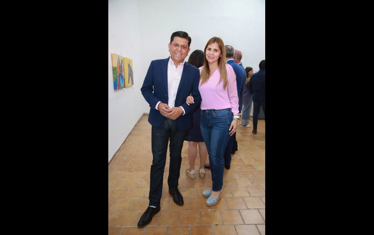 Gustavo Macías y Denise González. GENTE BIEN JALISCO/Tony Martinez