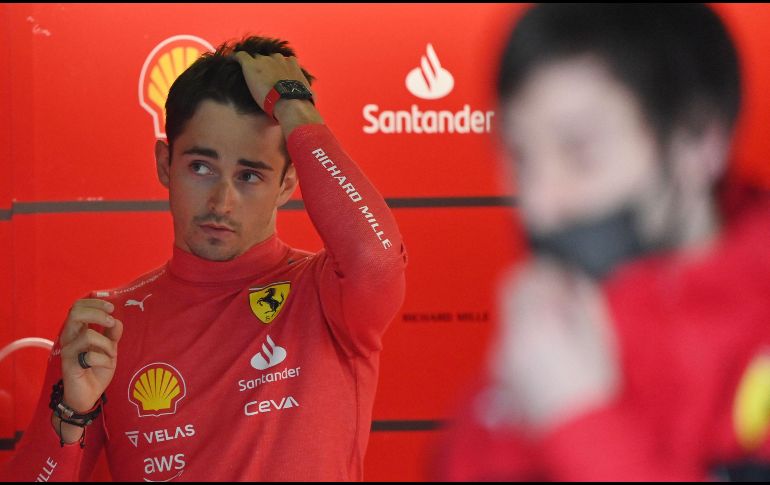 La ventaja sobre Sainz representa un triunfo considerable para Leclerc. AFP/A.ISAKOVIC