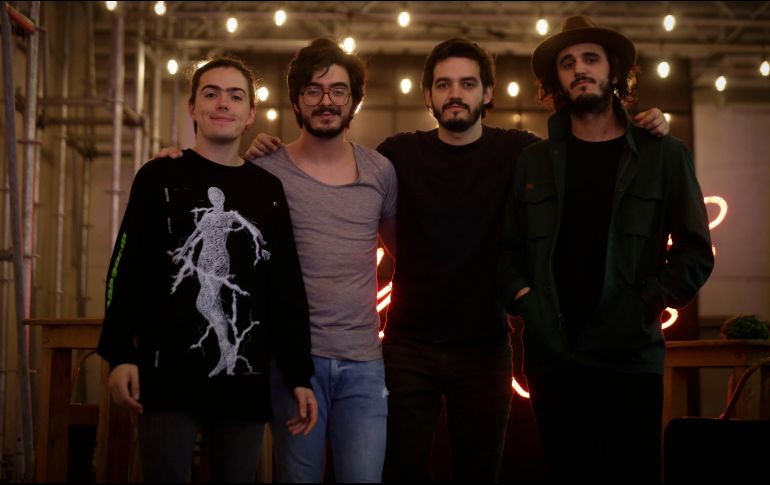 Juan Pablo Isaza, Juan Pablo Villamil, Martín Vargas y Simón Vargas, los cuatro integrantes de la banda, llegarán a la Arena VFG. EL INFORMADOR / ARCHIVO