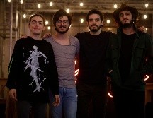 Juan Pablo Isaza, Juan Pablo Villamil, Martín Vargas y Simón Vargas, los cuatro integrantes de la banda, llegarán a la Arena VFG. EL INFORMADOR / ARCHIVO