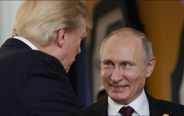 Trump fue acusado con frecuencia de tener una actitud deferente hacia el presidente ruso, Vladimir Putin. AFP / ARCHIVO