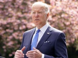 Joe Biden en Seward Park en el Día de la Tierra. AP/A. Harnik