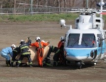 El rescate del domingo sucede luego de cerca de 19 horas de una búsqueda intensa. EFE/JIJI PRESS