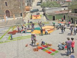 Vetagrande se une durante el Jueves Santo en una tradición que, si bien es reciente, está bien arraigada. EL INFORMADOR/F. González